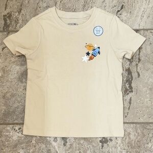 NWT Size 5T Garanimals Beige Space Shirt